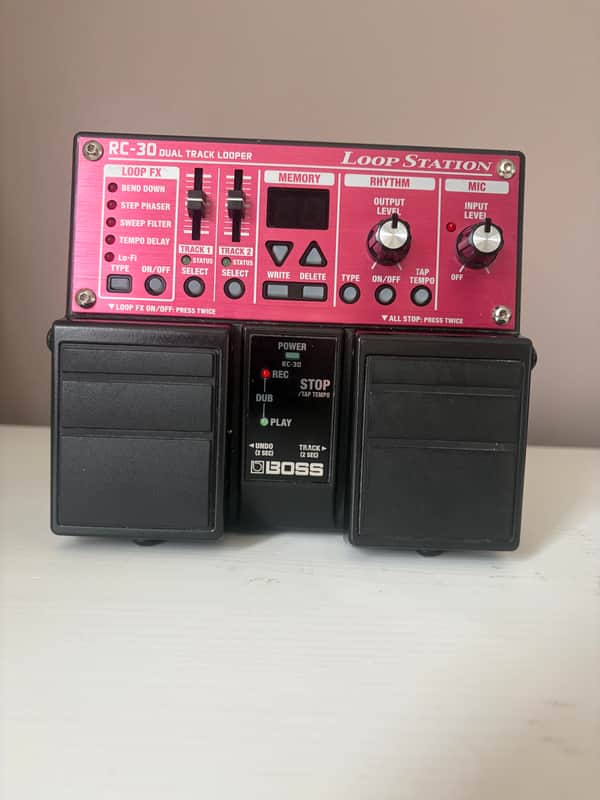 Boss RC-30 Loop Station 2011 - Present - Red image 1