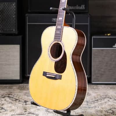 Martin OM-45 Acoustic Guitar with Hardshell Case image 15