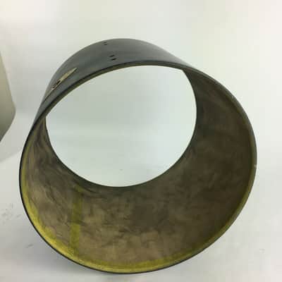 Premier Artist Maple 13” Tom Drum Shell - Unfinished Raw Black image 6