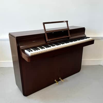 Danish Mid Century Louis Zwicki Piano - Dark Mahogany Bild 4