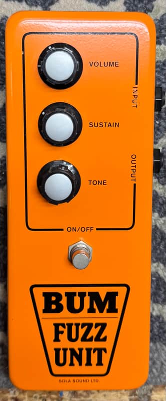 Sola Sound DAM David Main Built Bum Fuzz 2018 image 1