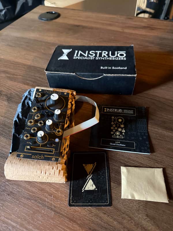 Instruo saich Eurorack Synthesizer Module 2016 - Present - Black image 1
