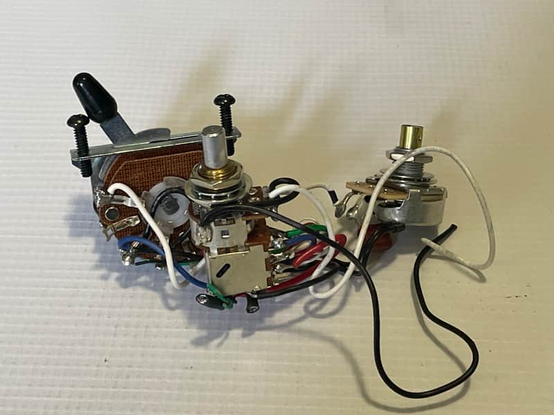 2020's Era MIM Charvel San Dimas Pro Mod So Cal Guitar Complete Electronics Wiring Volume Pot Jack image 1