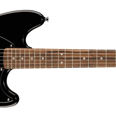 Squier Squier Sonic Mustang HH Laurel FB Black Pickguard Black image 1