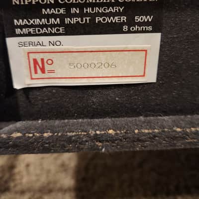 Denon Denon USC-900R + 1000 C set 2 bookshelf 1 center channel speaker 90s - Black image 6