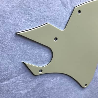 Blank Custom New 3Ply Vintage Green Guitar Pickguard For Tele F Hole Hybrid Convertion image 2