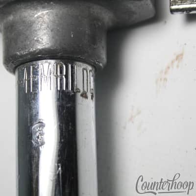 *Rogers Memriloc Cymbal Stand Tube 5/8"x18" Receiver 3/4" Big R Vintage 70s USA* image 3