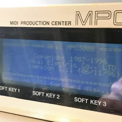 Akai MPC3000 Drum Machine 16Bit Analog Sampler Roger Linn +Iomega Zip+Disks image 3