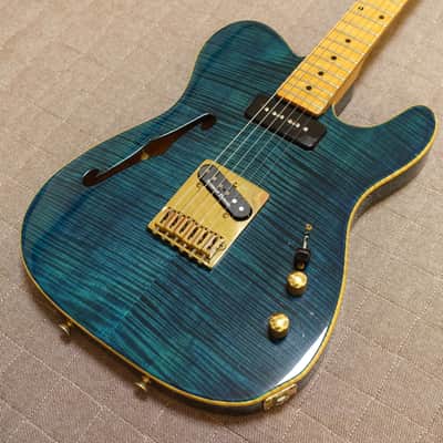 Schecter Thinline Flame Maple Top Semi Hollow Electric Guitar image 1
