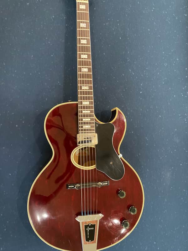Gibson Howard Roberts 1981 - Original Wine Red finish image 1