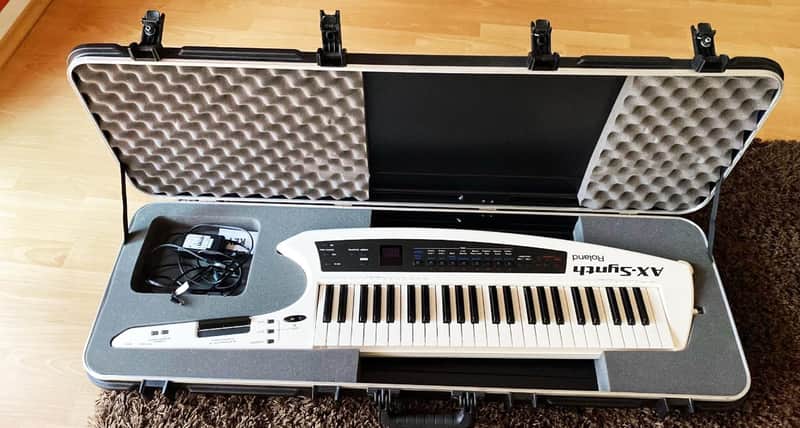 美品◎Roland 49鍵 ショルキー AX-Synth ローランド Roland AX-Synth 49-Key Black Shoulder Keyboard Synthesizer | eBay