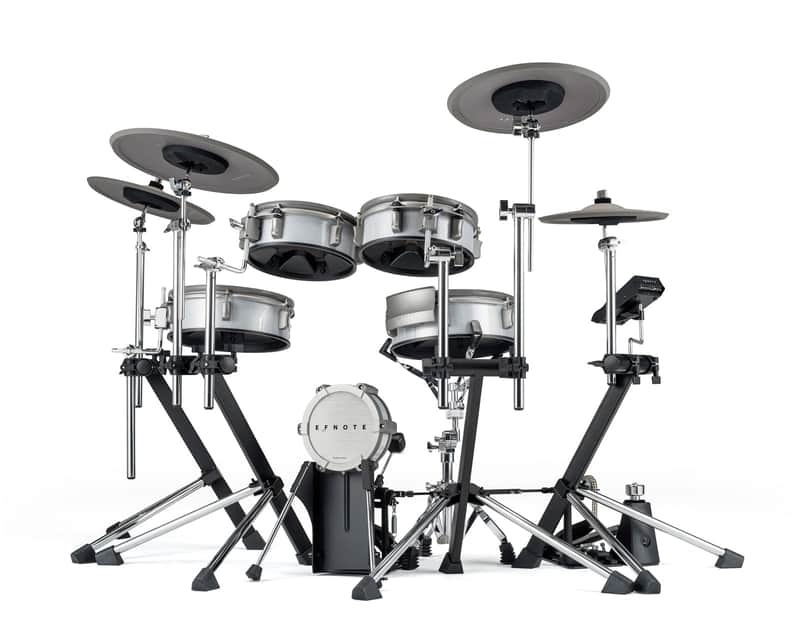 Efnote 3 Electronic Drum Set 2021 - Present - White Sparkle image 1