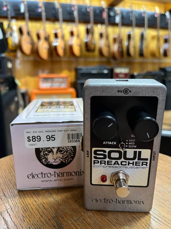 Electro-Harmonix Soul Preacher Nano Compressor / Sustainer 2007 - Present - Cream / Black image 1