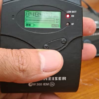 Sennheiser Sennheiser EW 300 IEM G2 | SR 300 + EK 300 Stereo UHF | 838–865 MHz | Professional In-Ear Monitoring System image 14
