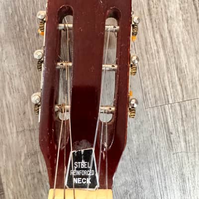 Kay Silvertone Sears Roebuck S501K 1970 - Sunburst Flamed image 9