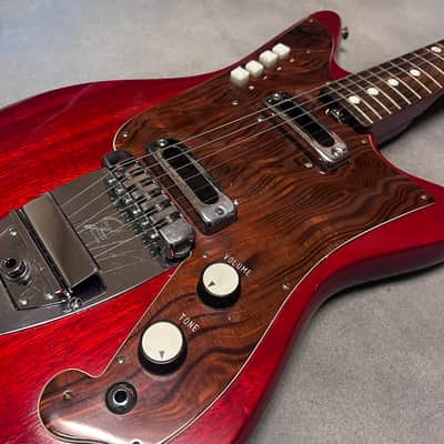 1960's Galanti Grand Prix Electric Guitar Cherry Red w/OHSC image 3
