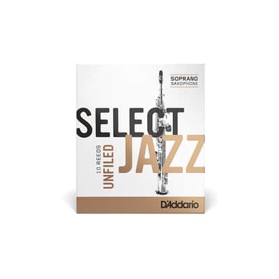 D'Addario Select Jazz Unfiled Soprano Sax 3S image 1