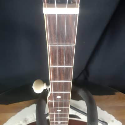 1970s Unbranded 5-String Banjo Made in Japan with Gig Bag image 5