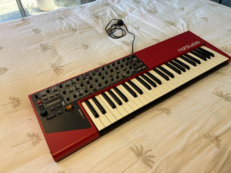 Nord Wave 49-Key 18-Voice Polyphonic Synthesizer 2007 - 2013 - Red image 1