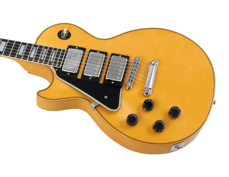 Gibson Custom Shop Les Paul Custom Heavy Antique White Chrome Parts 3 Pickup Left Handed 2026 image 1