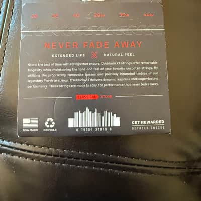 D'Addario XTC45 XT Silver Plated Copper Classical Guitar Strings, Normal Tension 2019 - 2020 - Silver image 2