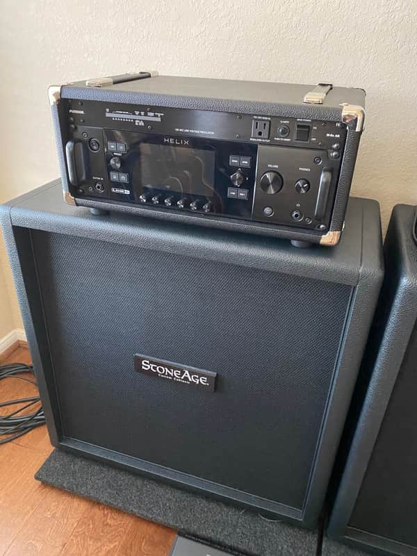Line 6 Helix Rack 2021 Foot Controller Mission Headshell Complete Furman M-8x AR imagen 1