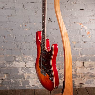 Tom Anderson Guitarworks Drop Top Classic 2026 - Cherry Burst w/Binding image 6