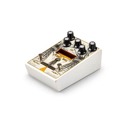 Game Changer Audio & Third Man Hardware Plasma Coil Anniversary Pedal  2024 - white image 3