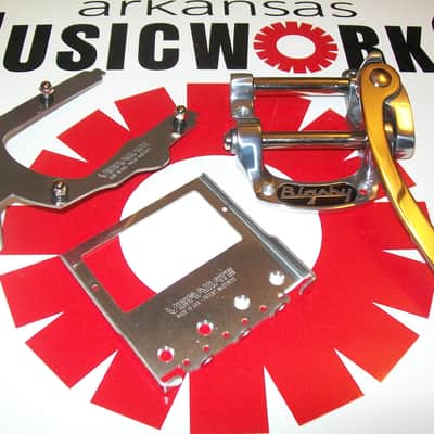 Bigsby B5 With Stainless Vibramate V5 For Jazzmaster/Jaguar | Reverb