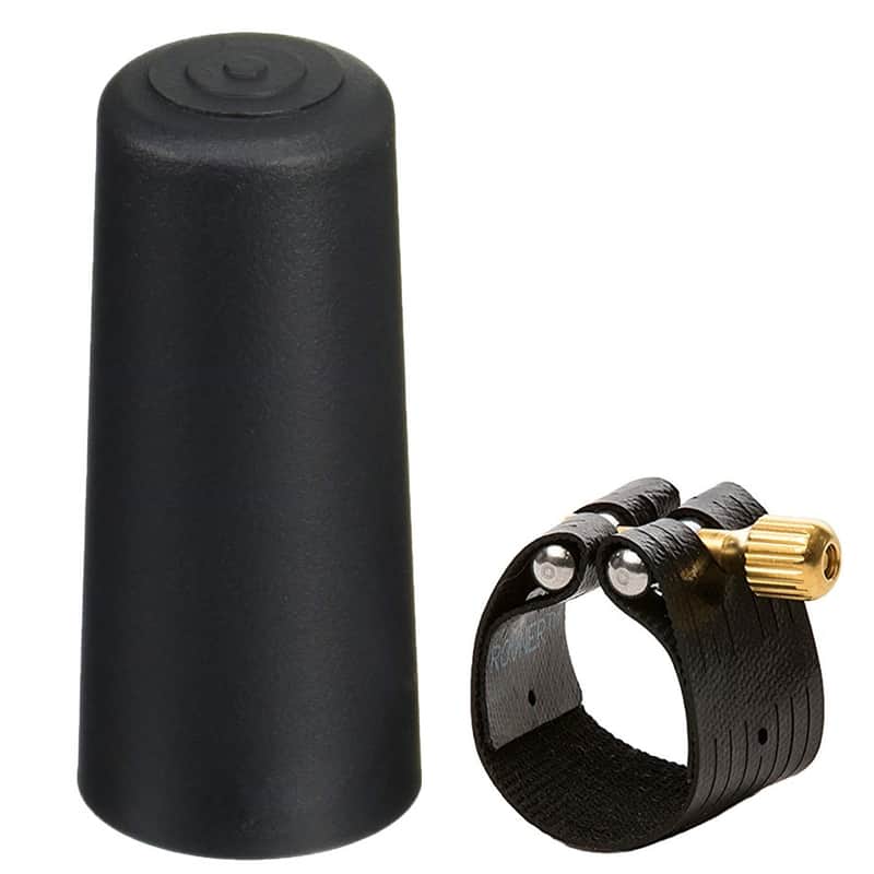Rovner Dark Series Alto Saxophone Ligature And Cap, Standard image 1