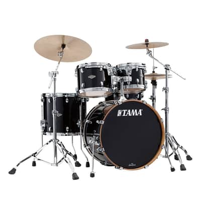 Tama Starclassic Performer 4-Piece Drum Shell Pack - 22" Bass (Piano Black) image 1
