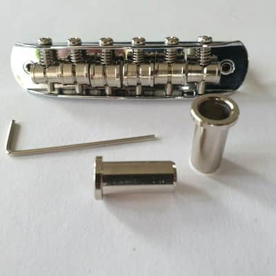 Quality Jaguar Jazzmaster upgrade guitar bridge chrome 9.5" radius fits Fender image 1