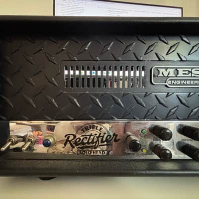 Vintage 1994 Artist Owned Mesa Boogie Triple Rectifier 2 Channel image 4