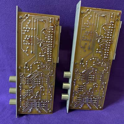 Ultra-rare! Pair vintage RFT RFZ Filter.  Inductor based, highly musical passive 3-band EQ! Fully discrete, Top-Notch quality! Telefunken W395 competitor?! image 3