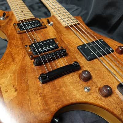 Double-Neck 6 String Guitar/4 String Bass Joe Till Guitars image 4