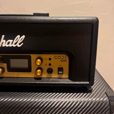 Marshall Code CODE100H 100-Watt Digital Modeling Guitar Amp Head 2016 - 2021 - Black image 3