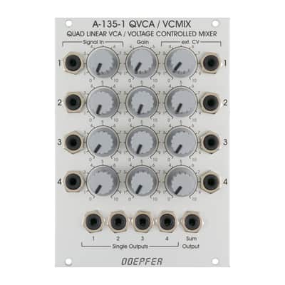 Doepfer A-135-1 Voltage Controlled Mixer / Quad VCA [USED]