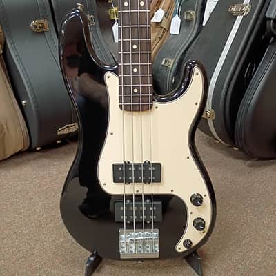 2012 Fender Blacktop Precision Bass - Black w/ Gig Bag & Extra Pickguard image 1