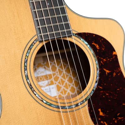 Cort Gold MC6 Ovangkol Natural Gloss w/Gigbag (B Stock) image 4