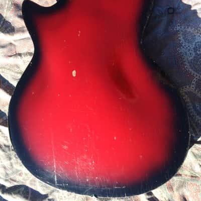 ROSETTI   SUPER SOLID 7 1960 Red Burst image 11