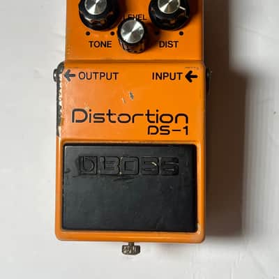 Boss DS-1 Distortion (Black Label, Long Dash) 1978 - 1982 - Orange image 1