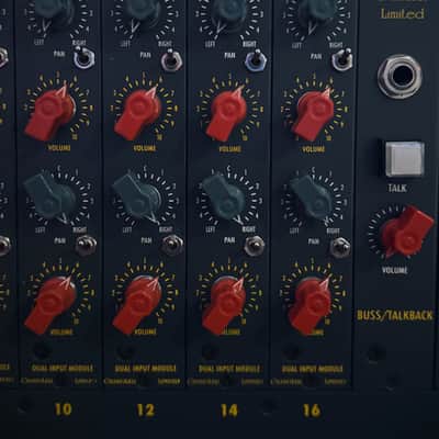Chandler Limited Mini Rack Mixer with PSU-2 Power Supply 2010s - Blue image 3