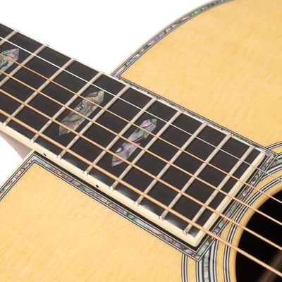 Martin D-45 Standard Series Acoustic Guitar - Natural image 9