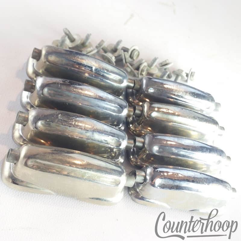 *Slingerland 8x Sound King Snare Drum Lugs Chrome Slot-Hex Artist Krupa 60s VG+* image 1