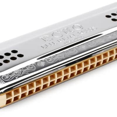 Hohner Echo Harp 2x48 Harmonica - Key of C/G image 2