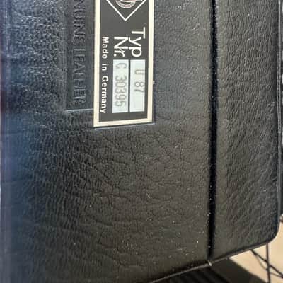Neumann U 87 Large Diaphragm Multipattern Condenser Microphone 1977 - Nickel image 6