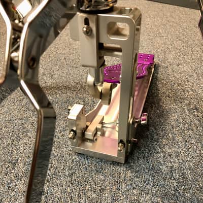 DW Special Edition MDD Machined Direct Drive 3 Leg Hi Hat Stand, Purple - Pre Owned image 6