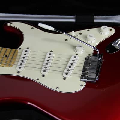 Fender Stratocaster Strat 2004 Candy Apple Red USA 50th Anniversary Clean with case image 18