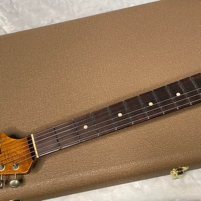 NEW ! Fender Custom Shop Limited Edition 1960's DUALMAG II Stratocaster - Journeyman Relic - Aged Blue Sparkle Finish - AAA Rosewood Board - Authorized Dealer - 7.9lbs - G07110 image 10