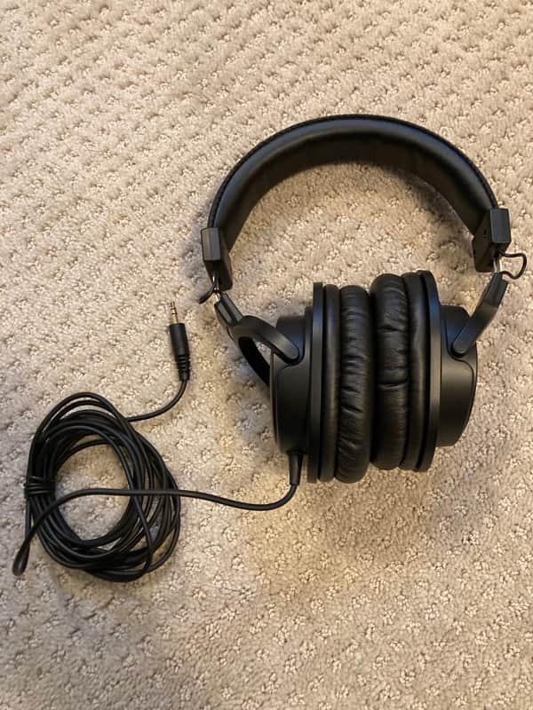 Steinberg St-h01 stereo studio headphones Black | Reverb